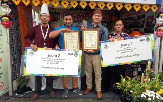 
					Pasar Tugu mendapat anugerah sebagai pasar terbaik kedua atau runner up se-Jawa Barat.