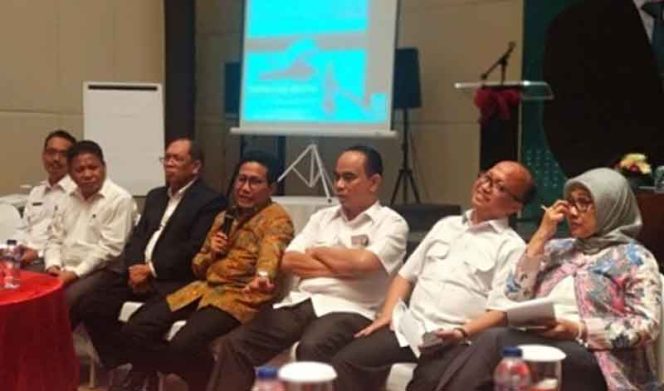 
					Suasana Press Gathering di Hotel Margo Jalan Margonda.