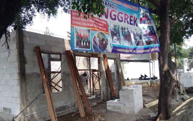 
					Pembangunan Posyandu Anggrek di RW 03, Kelurahan Sawangan, Kecamatan Sawangan.