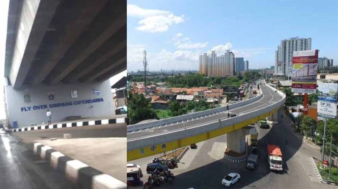 
					Flyover Rawapanjang dan Cipendawa, Kota Bekasi. (FOTO : Istimewa)