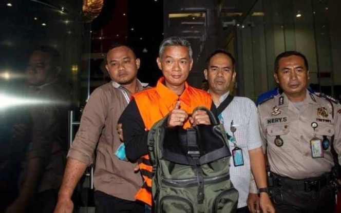 
					KPK resmi menetapkan Komisioner KPU Wahyu Setiawan sebagai tersangka kasus suap. (FOTO: Istimewa)