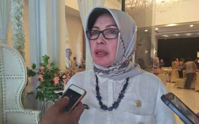 
					Kepala Dinas Kesehatan Kota Bekasi, Tanti Rohilawati.