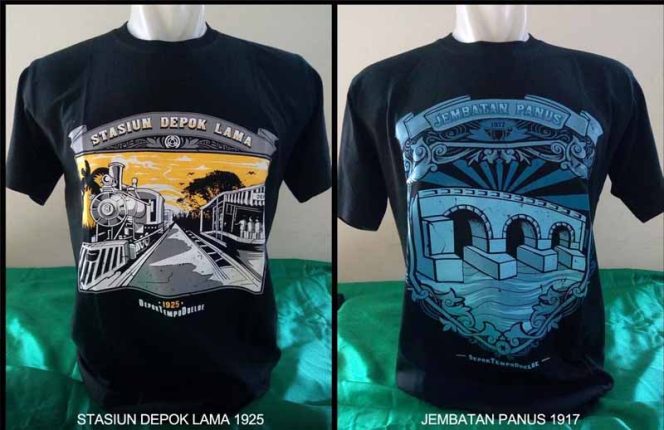 
					Van Depok, Kaos Asli Orang Depok