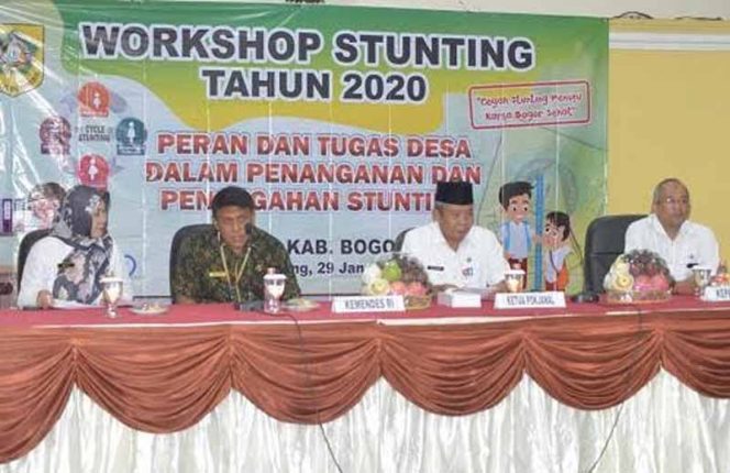 
					Workshop Stunting 2020 di hotel Bahtera Megamendung.