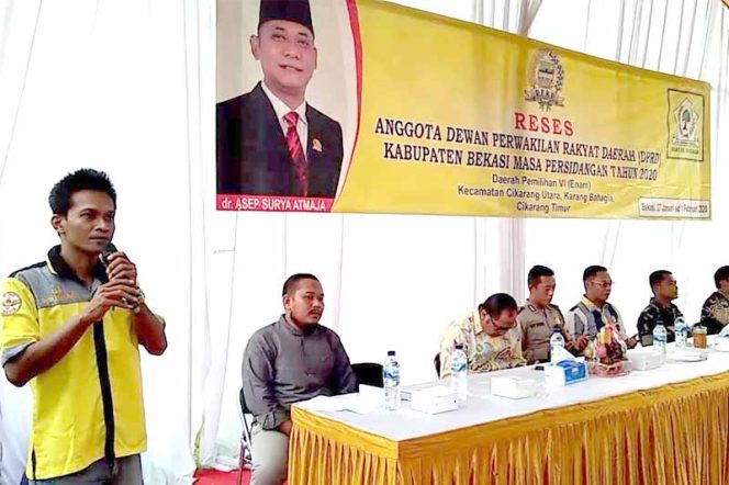 
					Asep Surya Atmaja Gelar Reses