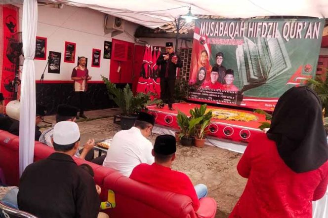 
					MHQ yang dilaksanakan di halaman kantor DPC, Jalan Ahmad Yani, Kecamatan Tanah Sareal, Minggu (23/1).