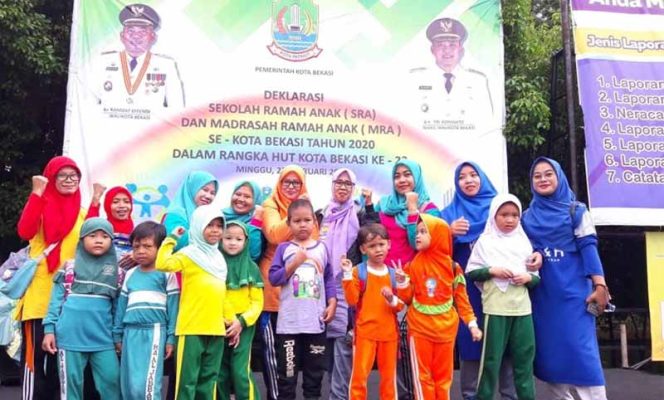 
					HUT Kota Bekasi Ke-23, Pemkot Deklarasi 428 Sekolah Ramah Anak