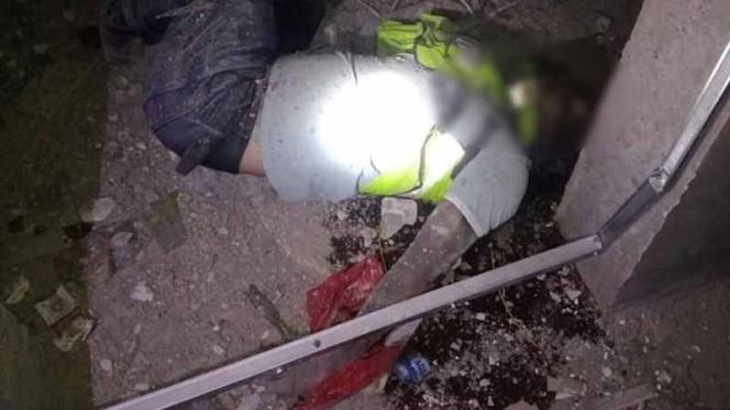 
					TKA asal China ditemukan tak bernyawa di proyek Apartemen Meikarta lantai 11 blok B-1 tower 153, Cikarang Selatan. (FOTO : Istimewa)