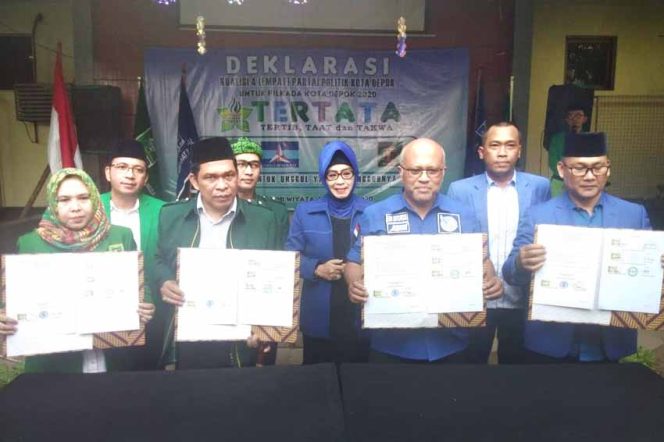 
					Keempat parpol ini sepakat membentuk Koalisi Depok Tertata.