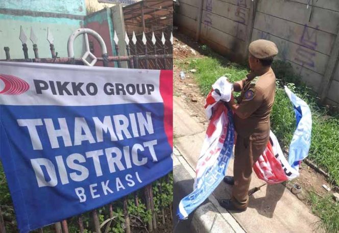 
					Spanduk Promo Pikko Group Diturunkan