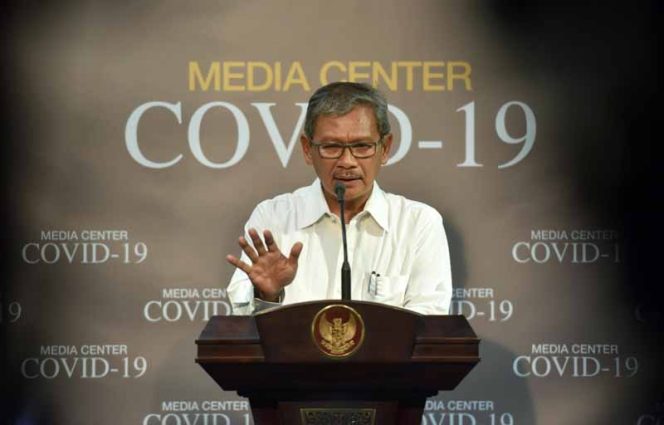 
					Achmad Yurianto, Juru Bicara Pemerintah terkait COVID-19.