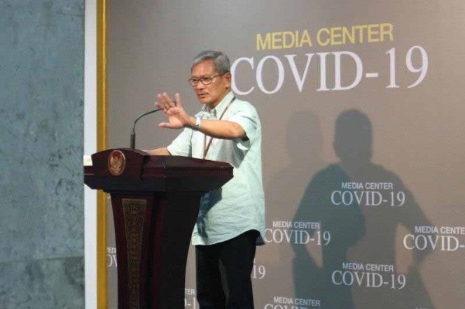 
					Achmad Yurianto, Juru Bicara Pemerintah terkait COVID-19.