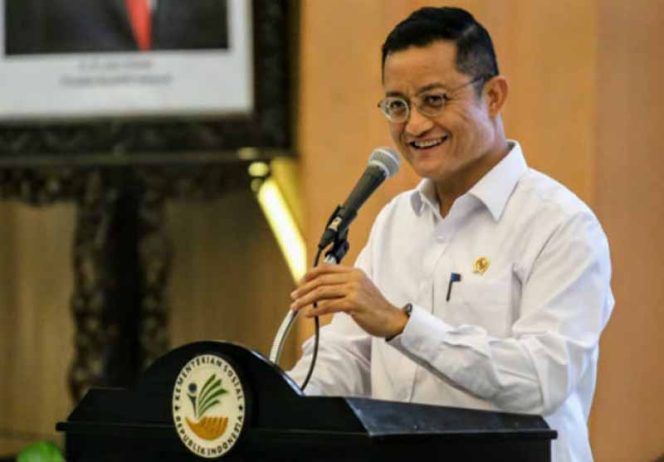 
					Menteri Sosial Juliari P Batubara