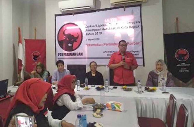 
					Diskusi Laporan Kekerasan Perempuan dan Anak se Kota Depok Tahun 2019.