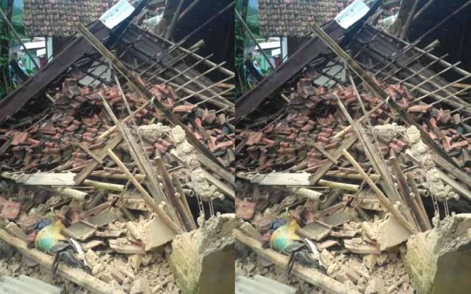 
					500 Unit rumah se-Kecamatan Pamijahan mengalami kerusakan ringan, sedang maupun berat akibat bencana gempa bumi yang terjadi pada Selasa (10/3/2020).