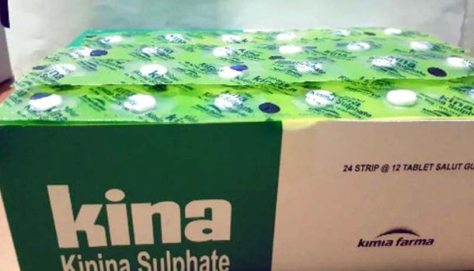 
					Chloroquine phospate atau pil kina