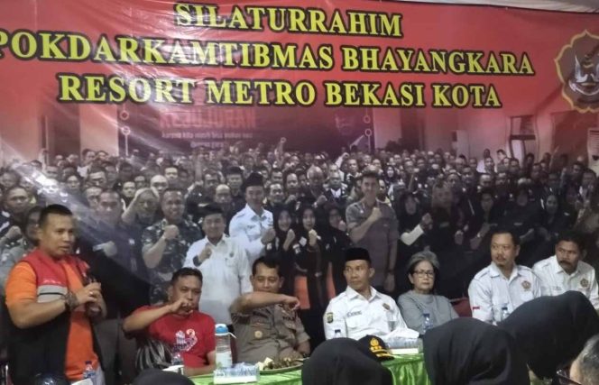 
					Silaturahmi Pokdar Kamtibmas Bhayangkara Resort Metro Bekasi Kota