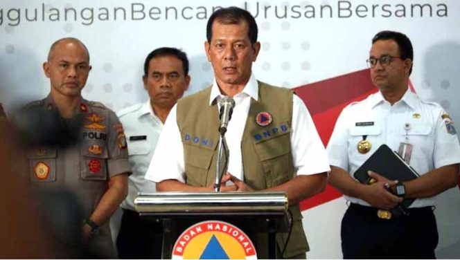 
					Ketua Gugus Tugas Percepatan Penanganan Covid-19 Doni Monardo