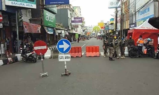 
					Jalan A Yani Kota Sukabumi Ditutup