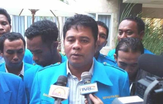 
					Pengurus KNPI Kabupaten Bekasi, Rahmat Damanhuri 