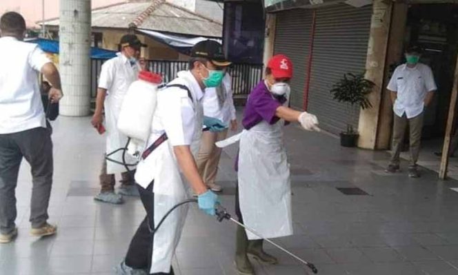 
					Perumda PPJ Rutin Semprot Pasar