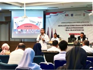 KPK RI berikan bimtek ke dunia usaha di Kota Depok. dok. Diskominfo Depok