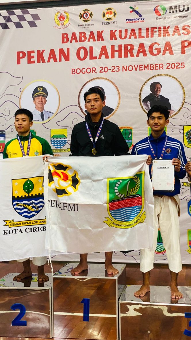 
					M Ihsan Atlet Perkemi Kabupaten Bekasi Berhasil Raih Emas di BK Porprov Jabar 2025