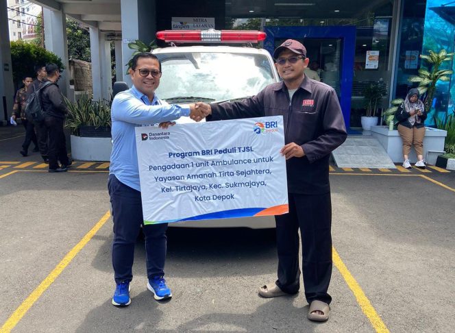 
					Yayasan Amanah Tirta Sejahtera Dapat Bantuan Ambulance dari BRI Kantor Cabang Depok
