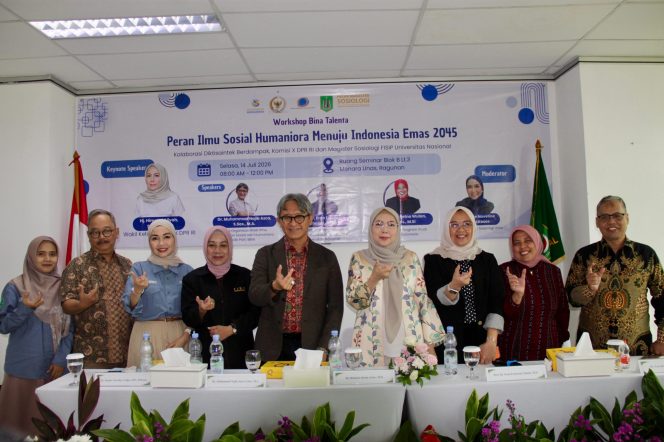 
					Seminar dan Talkshow Nasional “Peran Ilmu Sosial dan Humaniora Menuju Indonesia  Emas 2045” Digelar di Universitas Nasional